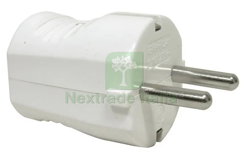 10PZ SPINA SCHUKO 2P+T 16A — Interruttori e prese — rif. FERX.VIT26433