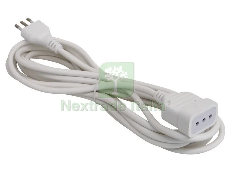 Prolunga Lineare in Blister cavo mt. 3 spina 10A/presa 10A — Interruttori e prese — rif. FERX.VIT35805