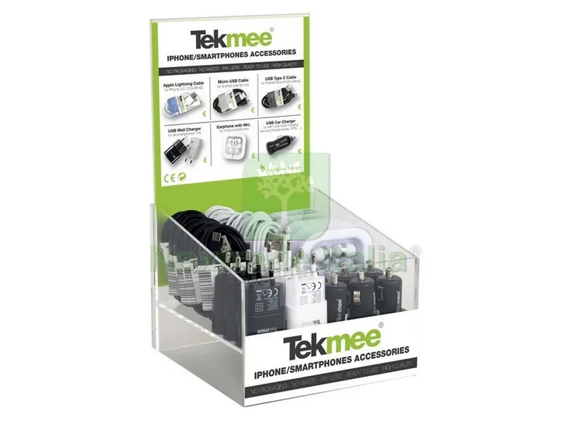 Espositore Accessori Smartphone 63 PZ. — Elettronica e TV — rif. FERX.VIT53801