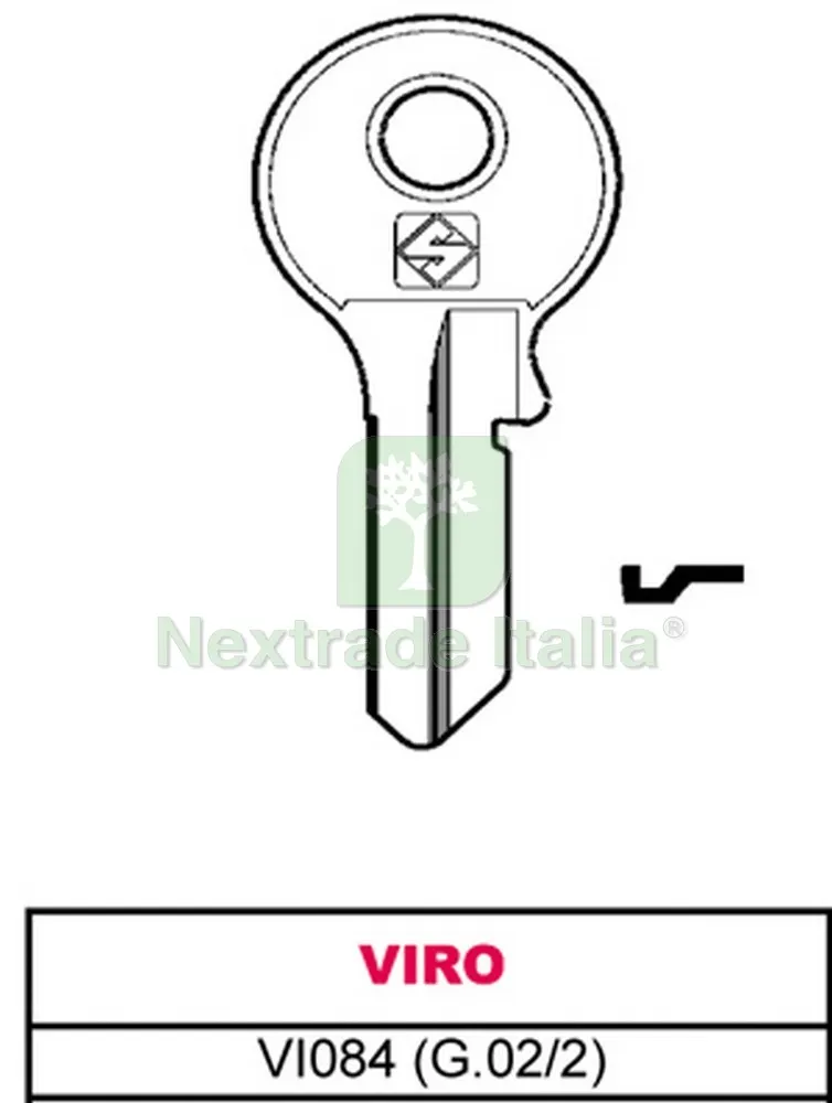 20PZ CHIAVE ASC VI084 (G.VAC 2) VIRO — Serrature e cilindri — rif. FERX.VIT4926 20PZ CHIAVE ASC VI084 (G.VAC 2) VIRO — Serrature e cilindri — rif. FERX.VIT4926
