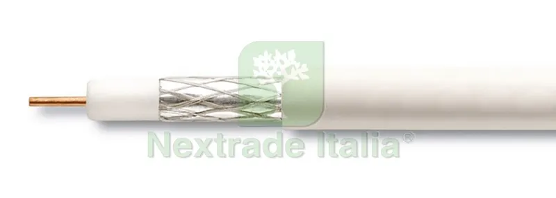 CAVO COASSIALE TV 100 MT. Ø mm. 6,5 — Cavi e fili — rif. FERX.VIT22728