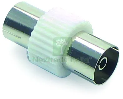 10PZ ADATTATORE TV F/F Ø mm. 9,52 — Interruttori e prese — rif. FERX.VIT56981
