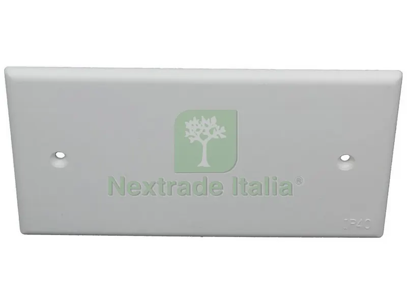 5PZ COPERCHIO PER CASSETTA DA INCASSO 3 POSTI CON VITI — Casalinghi e organizzazione — rif. FERX.VIT50287 5PZ COPERCHIO PER CASSETTA DA INCASSO 3 POSTI CON VITI — Casalinghi e organizzazione — rif. FERX.VIT50287