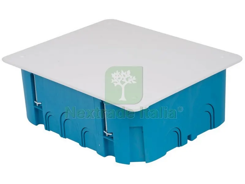 10PZ Scatola Derivazione Incasso Cartongesso Coperchio IP40 — Canaline e centralini — rif. FERX.VIT50304 10PZ Scatola Derivazione Incasso Cartongesso Coperchio IP40 — Canaline e centralini — rif. FERX.VIT50304