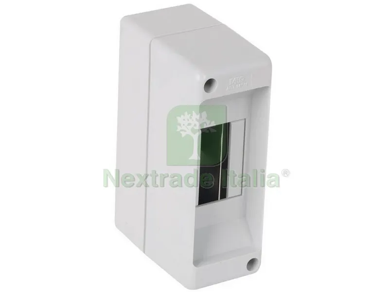 CENTRALINO DA PARETE IP20 mm. 130x45x85 1/2 MODULI — Canaline e centralini — rif. FERX.VIT50311 CENTRALINO DA PARETE IP20 mm. 130x45x85 1/2 MODULI — Canaline e centralini — rif. FERX.VIT50311