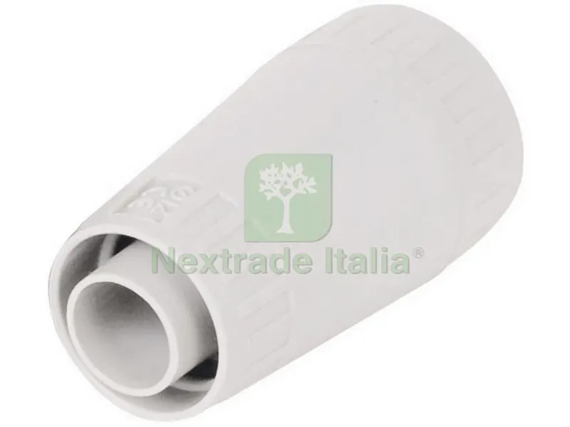 Raccordo Tubo-Guaina Diametro Diverso IP65 Ø mm. 20/16 — Tubi e raccordi — rif. FERX.VIT50344 Raccordo Tubo-Guaina Diametro Diverso IP65 Ø mm. 20/16 — Tubi e raccordi — rif. FERX.VIT50344