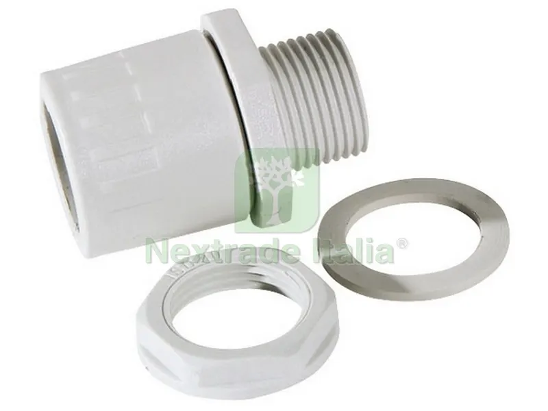 50PZ RACCORDO TUBO-SCATOLA IP65 Ø mm. 20 — Tubi e raccordi — rif. FERX.VIT50338 50PZ RACCORDO TUBO-SCATOLA IP65 Ø mm. 20 — Tubi e raccordi — rif. FERX.VIT50338