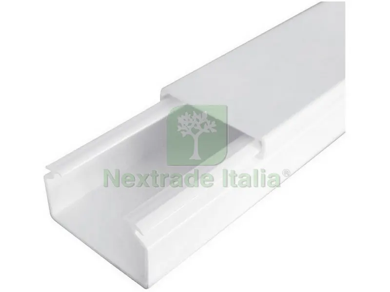 MINICANALINA PASSACAVI IP40 mm. 22x10 MT. 2 — Canaline e centralini — rif. FERX.VIT50359