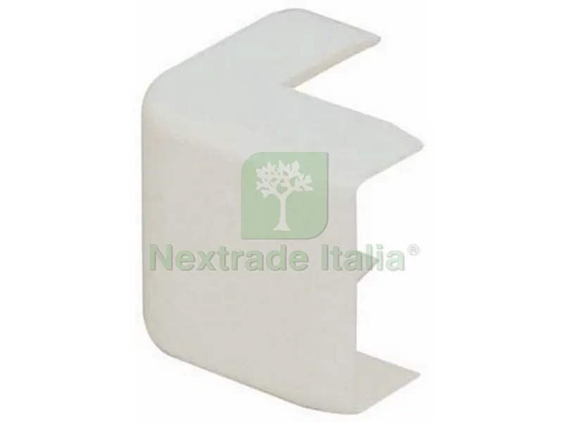 10PZ Angolo Esterno per Minicanalina IP40 mm. 22x10 — Canaline e centralini — rif. FERX.VIT50363