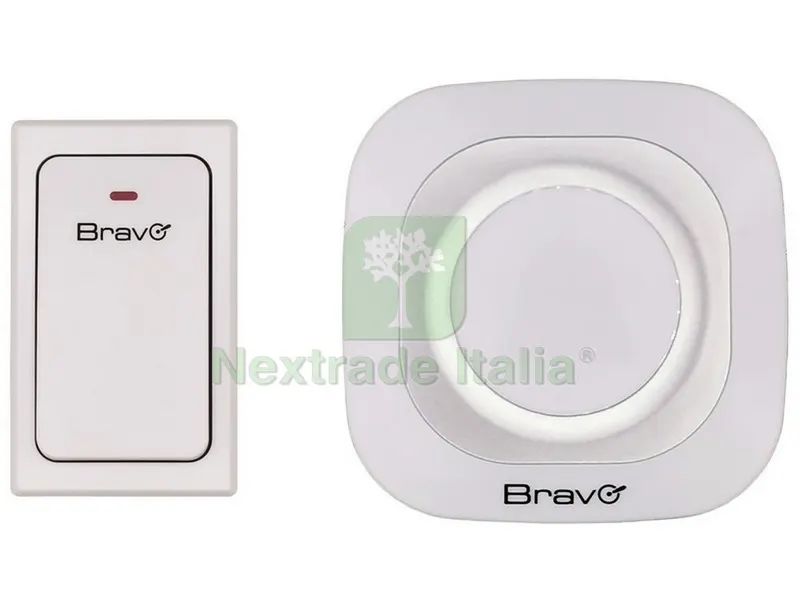 CAMPANELLO WIRELESS CINETICO PLUG IN V2 — Ferramenta porte e finestre — rif. FERX.VIT55474