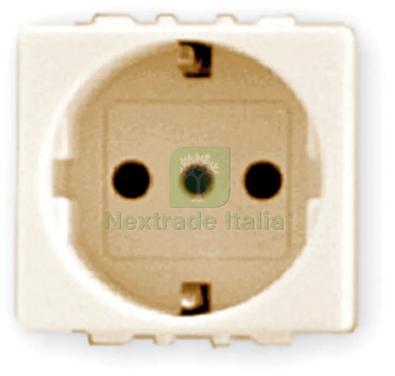 10PZ PRESA DI SICUREZZA UNEL 2P+ T — Interruttori e prese — rif. FERX.VIT23517 10PZ PRESA DI SICUREZZA UNEL 2P+ T — Interruttori e prese — rif. FERX.VIT23517