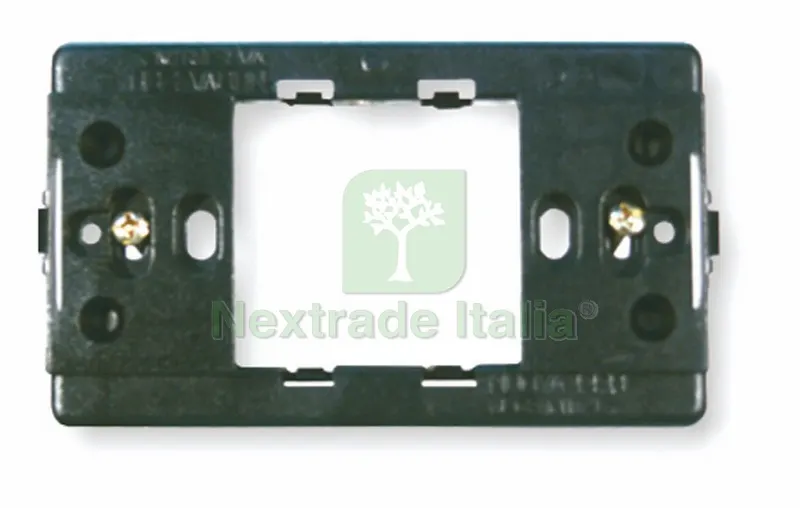 25PZ SUPPORTO PER PRESA SCHUKO CENTRATA — Interruttori e prese — rif. FERX.VIT23539 25PZ SUPPORTO PER PRESA SCHUKO CENTRATA — Interruttori e prese — rif. FERX.VIT23539