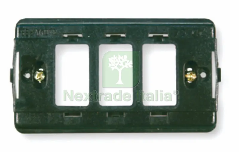 25PZ SUPPORTO 3 POSTI — Ferramenta per legno e mobili — rif. FERX.VIT23541 25PZ SUPPORTO 3 POSTI — Ferramenta per legno e mobili — rif. FERX.VIT23541
