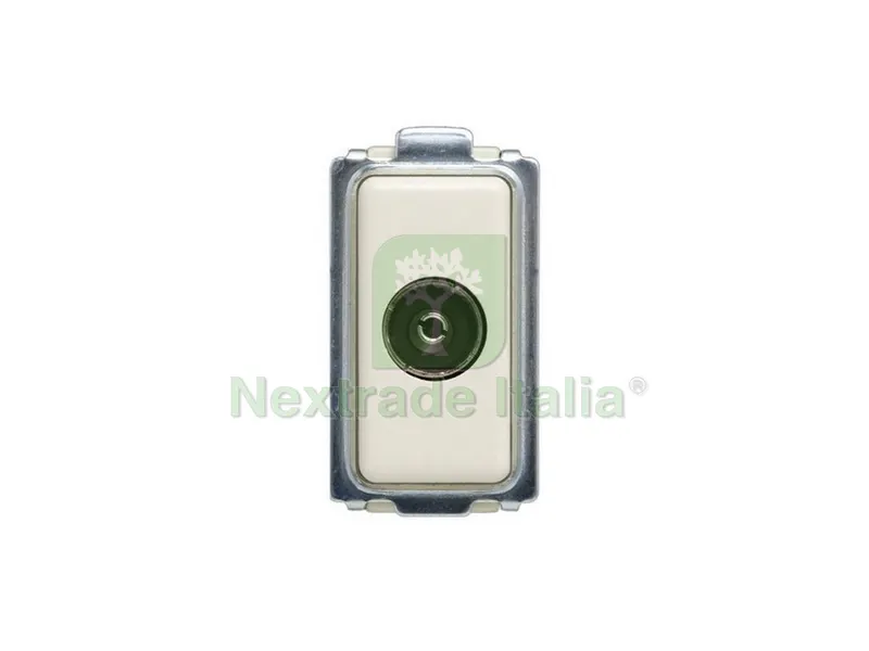 20PZ PRESA TV LUSSO Ø mm. 9,5 — Interruttori e prese — rif. FERX.VIT23518 20PZ PRESA TV LUSSO Ø mm. 9,5 — Interruttori e prese — rif. FERX.VIT23518