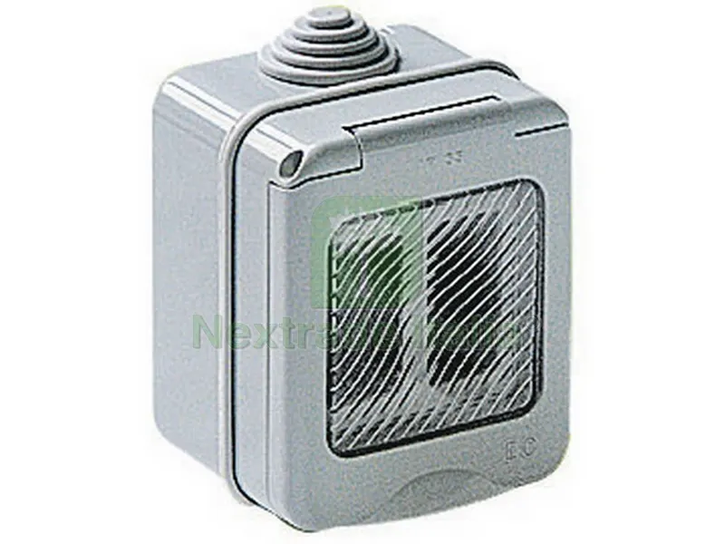 30PZ CONTENITORE DA ESTERNO IP55 col. Grigio 2 posti — Casalinghi e organizzazione — rif. FERX.VIT51979 30PZ CONTENITORE DA ESTERNO IP55 col. Grigio 2 posti — Casalinghi e organizzazione — rif. FERX.VIT51979
