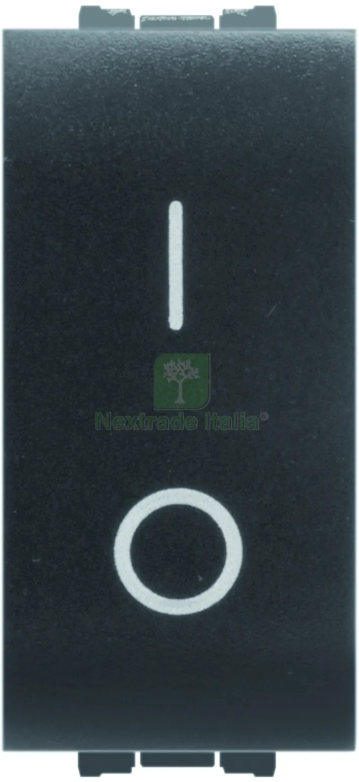 20PZ INTERRUTTORE BIPOLARE 16 AX Col. Antracite — Interruttori e prese — rif. FERX.VIT58134