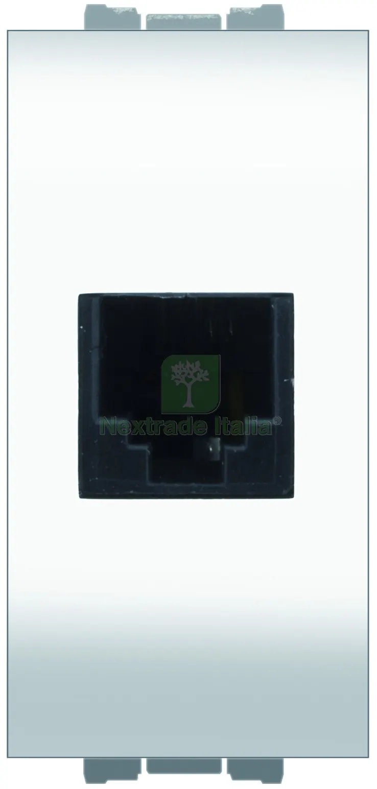 10PZ Presa Telefonica RJ11 Plug 6/4 Col. Bianco — Interruttori e prese — rif. FERX.VIT58163