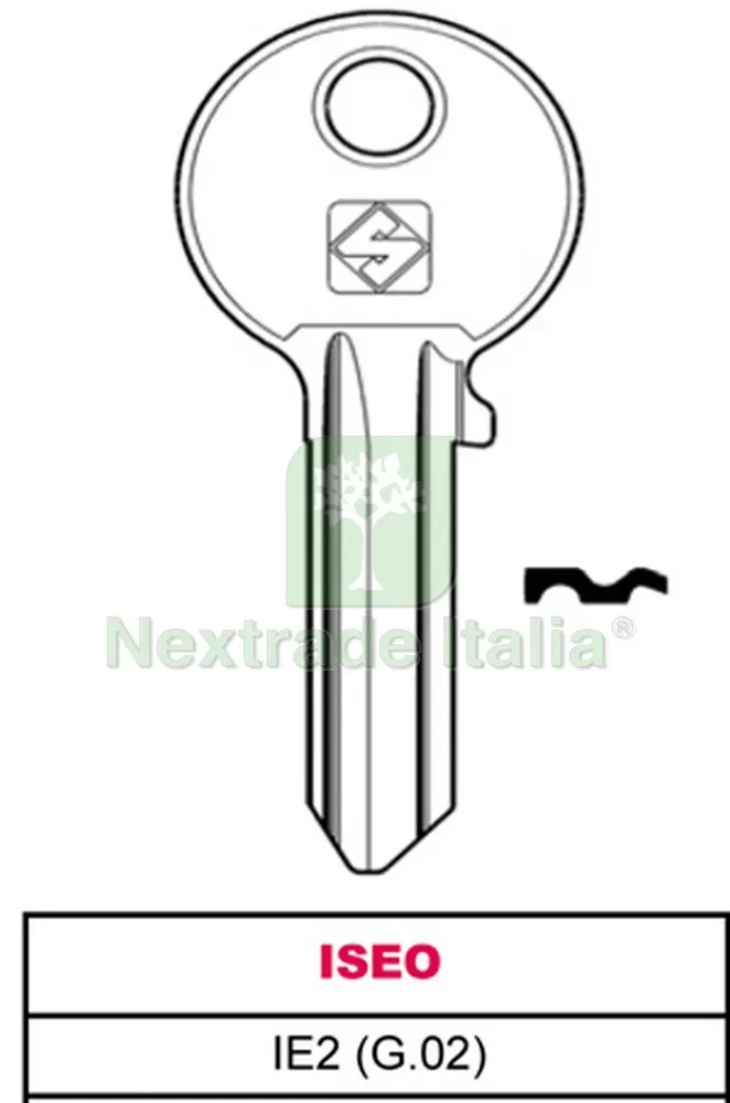 20PZ CHIAVE OTTONE IE2 (G.VAC 0) ISEO — Serrature e cilindri — rif. FERX.VIT30344 20PZ CHIAVE OTTONE IE2 (G.VAC 0) ISEO — Serrature e cilindri — rif. FERX.VIT30344