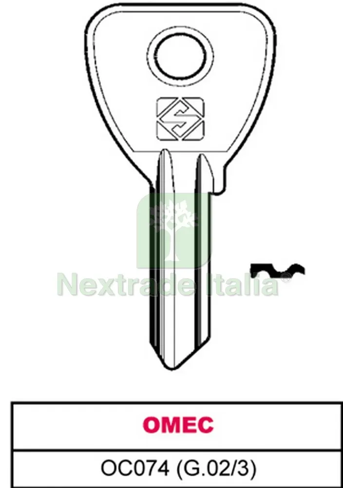 20PZ CHIAVE OTTONE OC074 (G.VAC 3) OMEC — Serrature e cilindri — rif. FERX.VIT11649 20PZ CHIAVE OTTONE OC074 (G.VAC 3) OMEC — Serrature e cilindri — rif. FERX.VIT11649