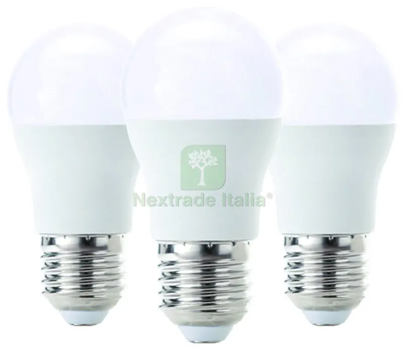 6CF Suprema LAMPADA LED SFERETTA E27 Luce calda 6,5 W - 806 lumen , pz.3 — Illuminazione — rif. FERX.VIT60470 6CF Suprema LAMPADA LED SFERETTA E27 Luce calda 6,5 W - 806 lumen , pz.3 — Illuminazione — rif. FERX.VIT60470