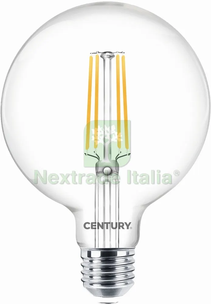 5PZ LAMPADA A FILAMENTO LED GLOBO E27 Luce calda 8 W - 1.055 lumen — Illuminazione — rif. FERX.VIT55902 5PZ LAMPADA A FILAMENTO LED GLOBO E27 Luce calda 8 W - 1.055 lumen — Illuminazione — rif. FERX.VIT55902