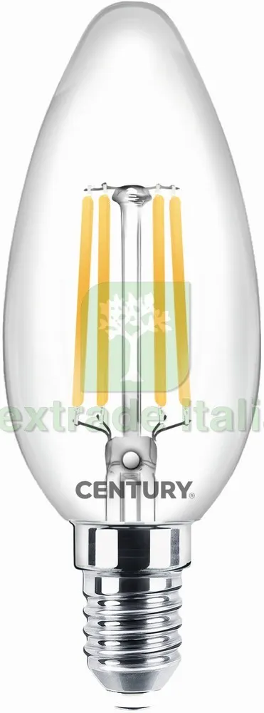 10PZ LAMPADA A FILAMENTO LED CANDELA E14 Luce naturale 6 W - 806 lumen — Illuminazione — rif. FERX.VIT55918 10PZ LAMPADA A FILAMENTO LED CANDELA E14 Luce naturale 6 W - 806 lumen — Illuminazione — rif. FERX.VIT55918