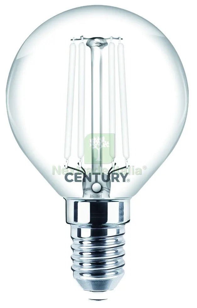 10PZ Lampada a Filamento LED Incanto White Sfera E14 Luce calda 4,5 W - 470 lumen — Illuminazione — rif. FERX.VIT57066