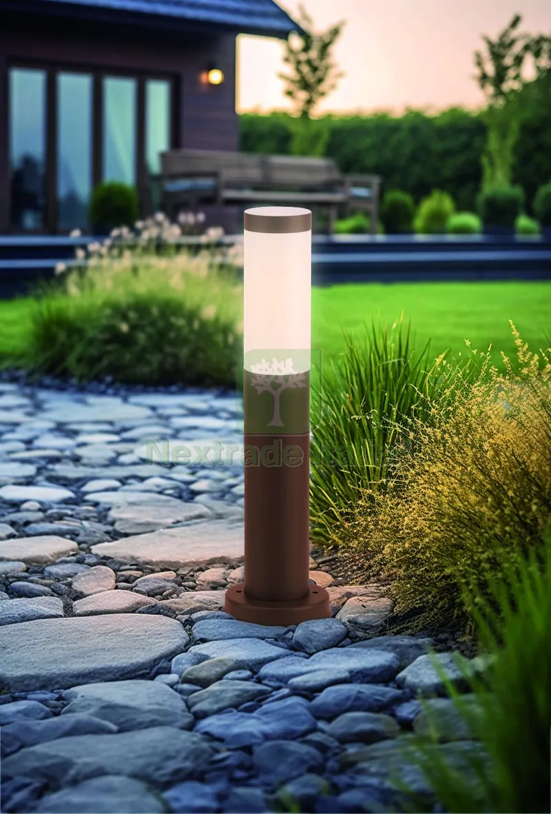 PALETTO DA GIARDINO A LED BAMBOO mm. 450 H - E27 - IP54 Col. Corten — Pali e paletti — rif. FERX.VIT57054 PALETTO DA GIARDINO A LED BAMBOO mm. 450 H - E27 - IP54 Col. Corten — Pali e paletti — rif. FERX.VIT57054