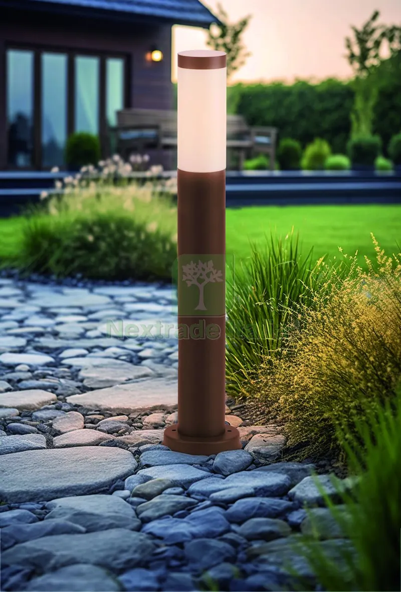 PALETTO DA GIARDINO A LED BAMBOO mm. 800 H - E27 - IP54 Col. Corten — Pali e paletti — rif. FERX.VIT57056 PALETTO DA GIARDINO A LED BAMBOO mm. 800 H - E27 - IP54 Col. Corten — Pali e paletti — rif. FERX.VIT57056