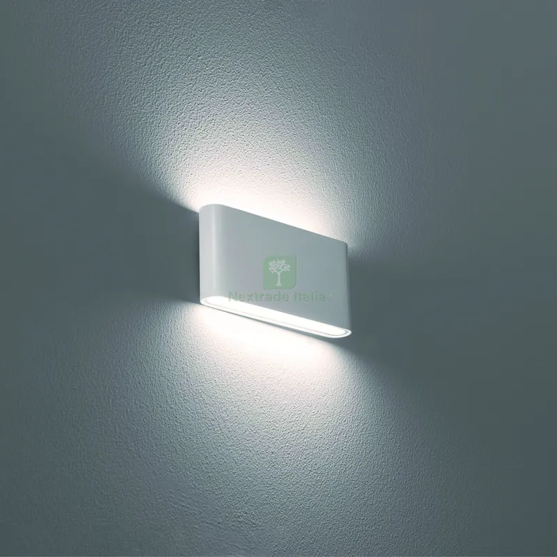 Applique Bidirezionale Rettangolare LED Forma 12 W-820 lm-3.000K /4.000K/6000K Col. Bianco — Illuminazione — rif. FERX.VIT57111 Applique Bidirezionale Rettangolare LED Forma 12 W-820 lm-3.000K /4.000K/6000K Col. Bianco — Illuminazione — rif. FERX.VIT57111