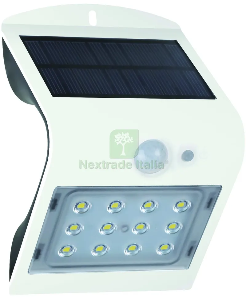 APPLIQUE SOLARE A LED ARCADIA 1,5 W - 220 lumen - 4.000K Col. Bianco — Illuminazione — rif. FERX.VIT57087