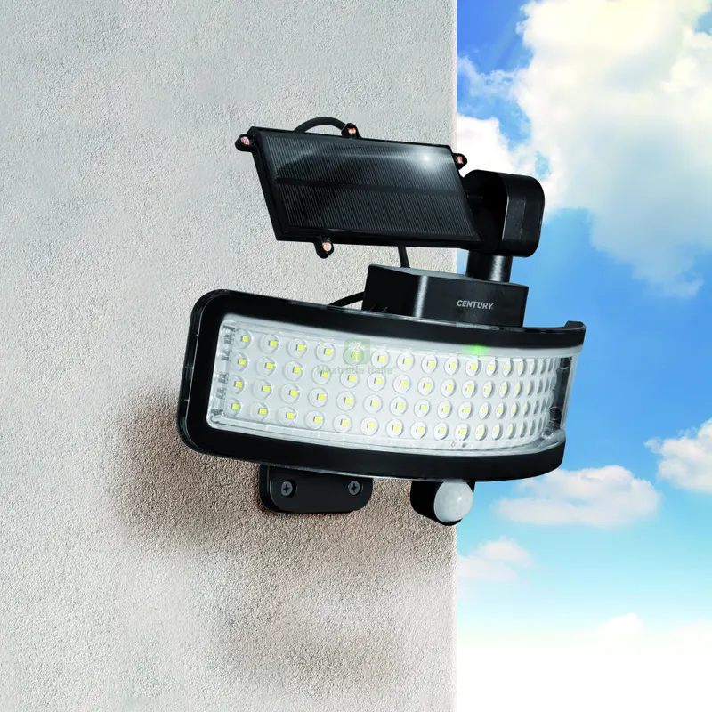 Proiettore Solare a LED Motorizzato Girasole 7 W - 800 lumen - 4.000K — Illuminazione — rif. FERX.VIT57059 Proiettore Solare a LED Motorizzato Girasole 7 W - 800 lumen - 4.000K — Illuminazione — rif. FERX.VIT57059