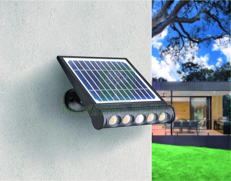 PROIETTORE SOLARE A LED 7 IN 1 GENIUS 8 W - 950 lumen - 4.000K — Illuminazione — rif. FERX.VIT57060