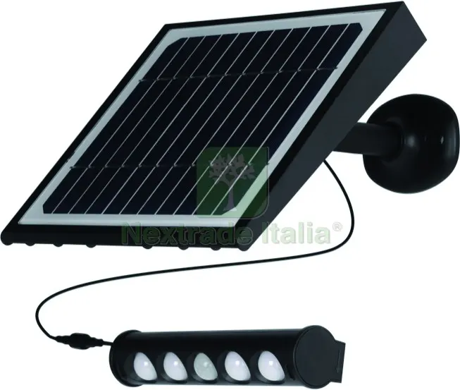 PROIETTORE SOLARE A LED 7 IN 1 GENIUS 8 W - 950 lumen - 4.000K — Illuminazione — rif. FERX.VIT57060 — foto 3