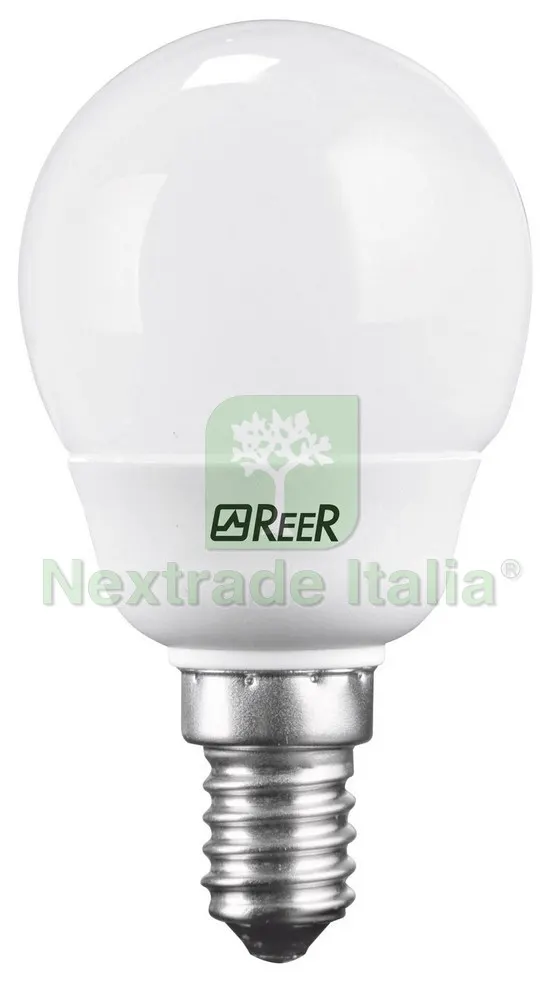 Reer Lampada Risparmio Ener. Micro E-Lite Globulo E14-calda 9W-405 lumen — Illuminazione — rif. FERX.VIT29283