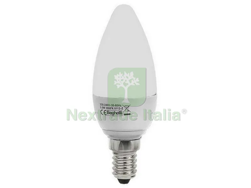 10PZ Lampada a LED Oliva E14 luce calda 3,5 W — Illuminazione — rif. FERX.VIT36547