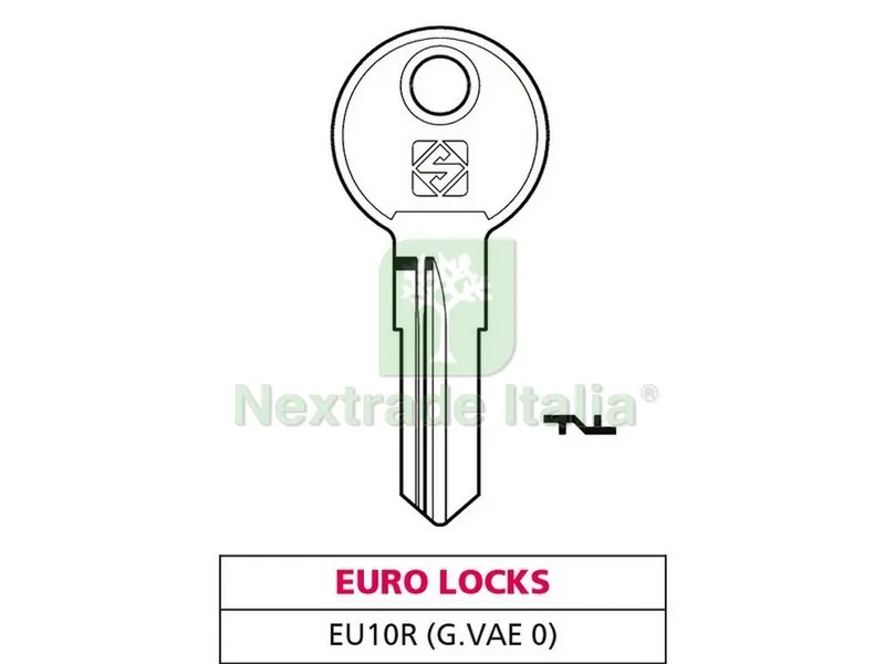 10PZ CHIAVE ASC EU10R (G. VAE 0) EURO LOCKS — Serrature e cilindri — rif. FERX.VIT47583 10PZ CHIAVE ASC EU10R (G. VAE 0) EURO LOCKS — Serrature e cilindri — rif. FERX.VIT47583