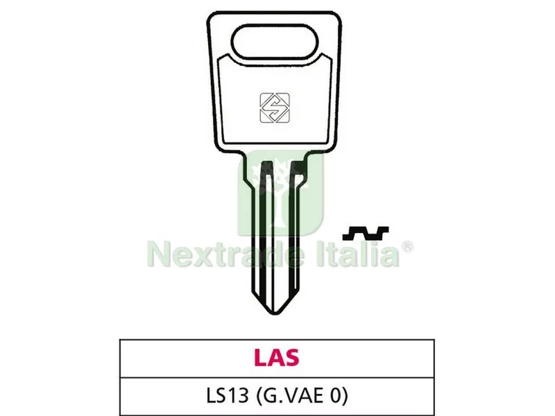 10PZ CHIAVE ASC LS13 (G. VAE 0) LAS — Serrature e cilindri — rif. FERX.VIT47603 10PZ CHIAVE ASC LS13 (G. VAE 0) LAS — Serrature e cilindri — rif. FERX.VIT47603