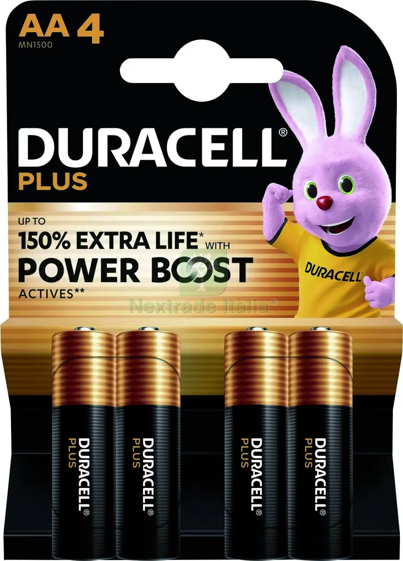 20CF PILA ALCALINA SERIE PLUS POWERBOOST 4 PZ. STILO 1,5V — Pile e batterie — rif. FERX.VIT59882 20CF PILA ALCALINA SERIE PLUS POWERBOOST 4 PZ. STILO 1,5V — Pile e batterie — rif. FERX.VIT59882