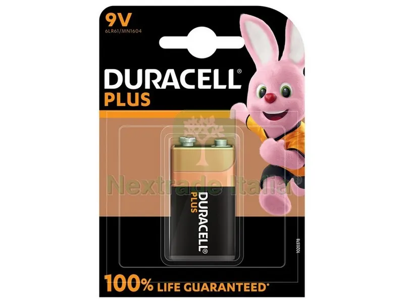 10PZ PILA ALCALINA SERIE PLUS 1 PZ. TRANSISTOR 9 V — Pile e batterie — rif. FERX.VIT21874 10PZ PILA ALCALINA SERIE PLUS 1 PZ. TRANSISTOR 9 V — Pile e batterie — rif. FERX.VIT21874