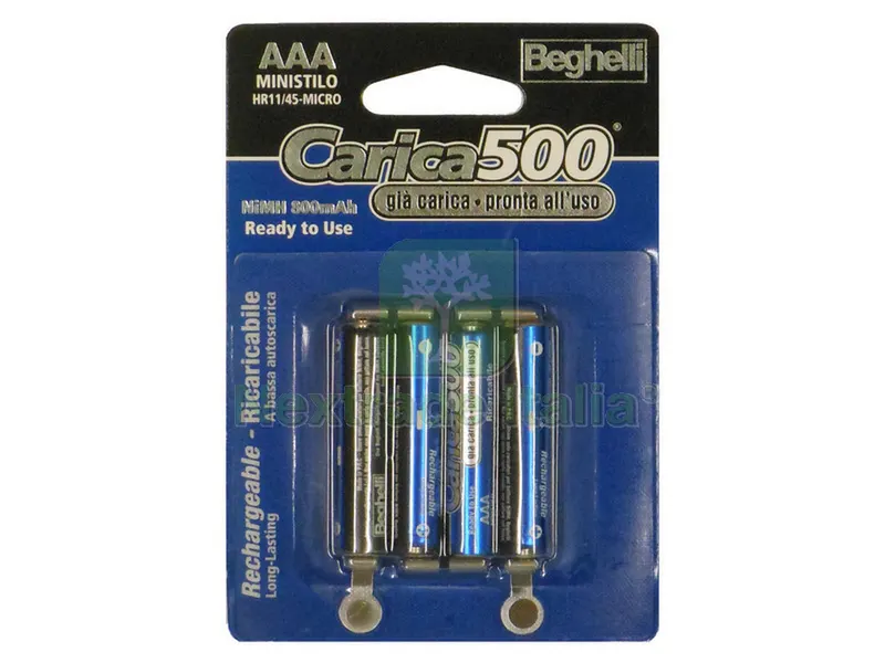 10CF Pila Ricaricabile Carica 500 4 PZ. Ministilo 1,2V-800 mAh. — Pile e batterie — rif. FERX.VIT31402 10CF Pila Ricaricabile Carica 500 4 PZ. Ministilo 1,2V-800 mAh. — Pile e batterie — rif. FERX.VIT31402