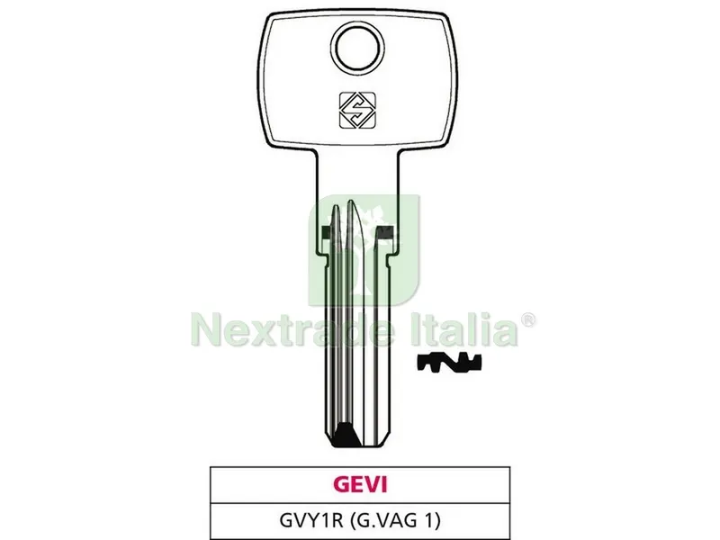 10PZ CHIAVE PUNZONATA OTTONE GVY1R (G. VAG 1) GEVY — Serrature e cilindri — rif. FERX.VIT47513 10PZ CHIAVE PUNZONATA OTTONE GVY1R (G. VAG 1) GEVY — Serrature e cilindri — rif. FERX.VIT47513