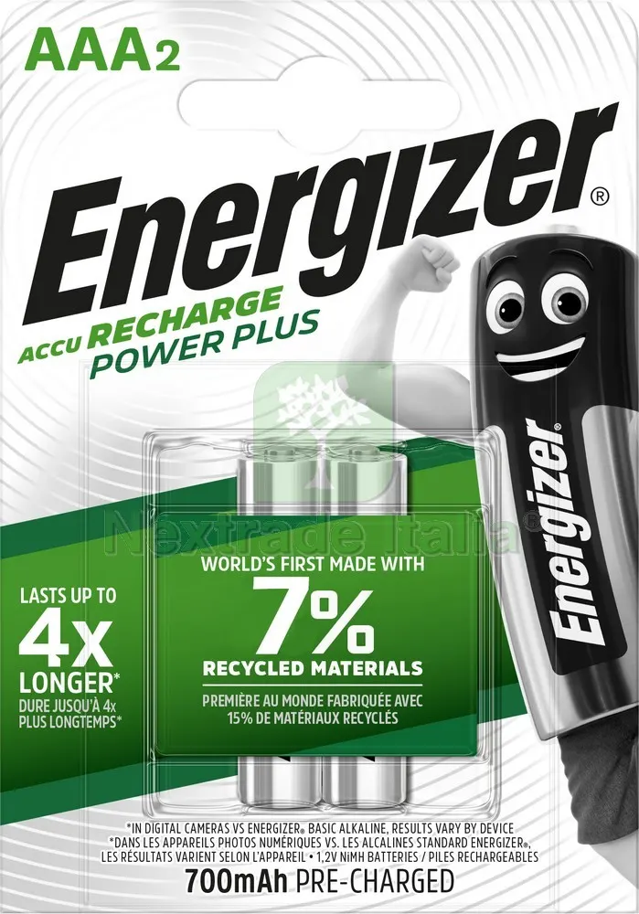 Pila Ricaricabile Power Plus Ministilo 2 PZ. — Pile e batterie — rif. FERX.VIT49866