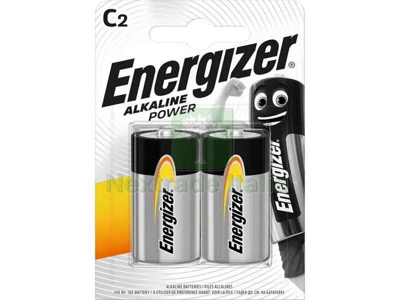 6CF PILA ALCALINA SERIE ALKALINE POWER MEZZA TORCIA 1,5V 2 PZ. — Pile e batterie — rif. FERX.VIT35141 6CF PILA ALCALINA SERIE ALKALINE POWER MEZZA TORCIA 1,5V 2 PZ. — Pile e batterie — rif. FERX.VIT35141