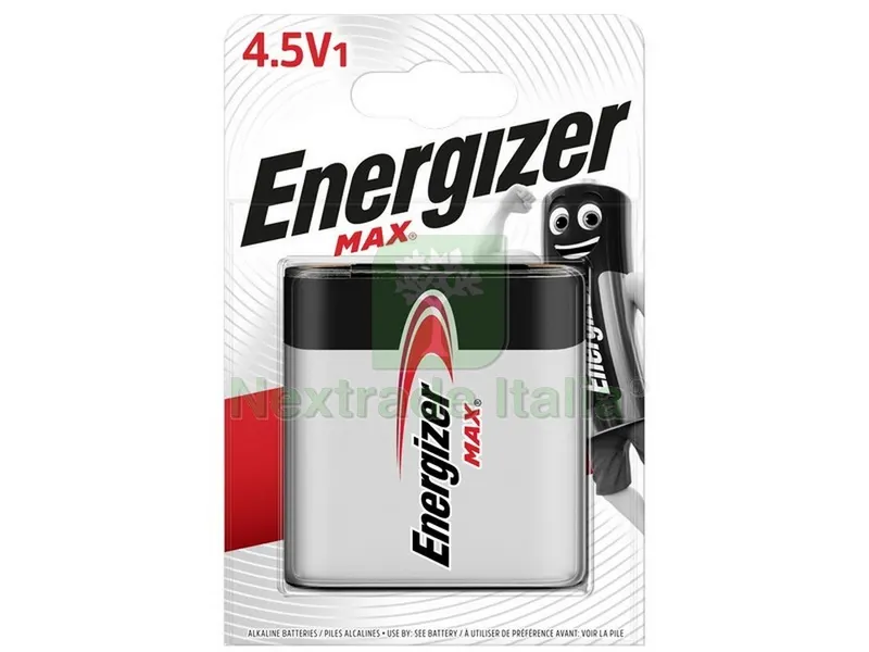 12PZ Pila Alcalina Serie Max Piatta 4,5V 1 PZ. — Pile e batterie — rif. FERX.VIT35144