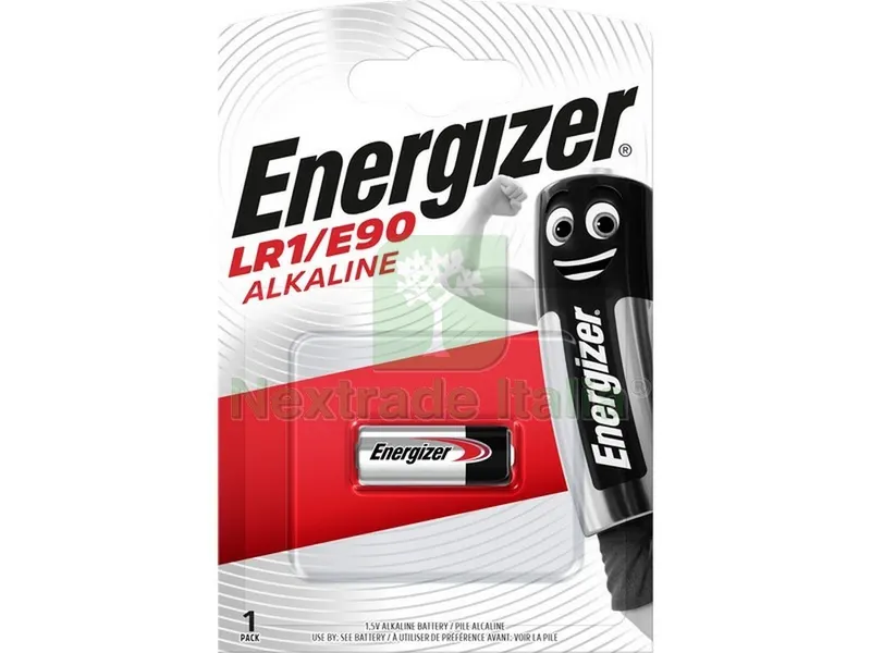 10PZ PILA ALCALINA SPECIALISTICA TELECOMANDI LR1/E90 1,5V 1 PZ. — Pile e batterie — rif. FERX.VIT35157