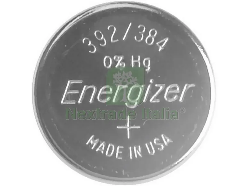 10PZ PILA SILVER OXIDE SPECIALISTICA BOTTONE 392/384 MD Ø mm. 7,9x3,6 h — Pile e batterie — rif. FERX.VIT42231 10PZ PILA SILVER OXIDE SPECIALISTICA BOTTONE 392/384 MD Ø mm. 7,9x3,6 h — Pile e batterie — rif. FERX.VIT42231