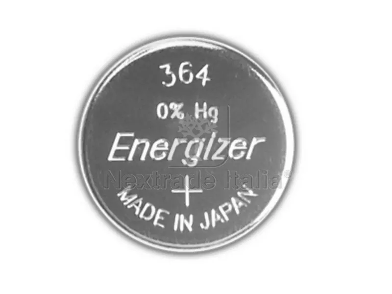 10PZ PILA SILVER OXIDE SPECIALISTICA BOTTONE 364/363 MD Ø mm. 6,8x2,1 h — Pile e batterie — rif. FERX.VIT44228 10PZ PILA SILVER OXIDE SPECIALISTICA BOTTONE 364/363 MD Ø mm. 6,8x2,1 h — Pile e batterie — rif. FERX.VIT44228