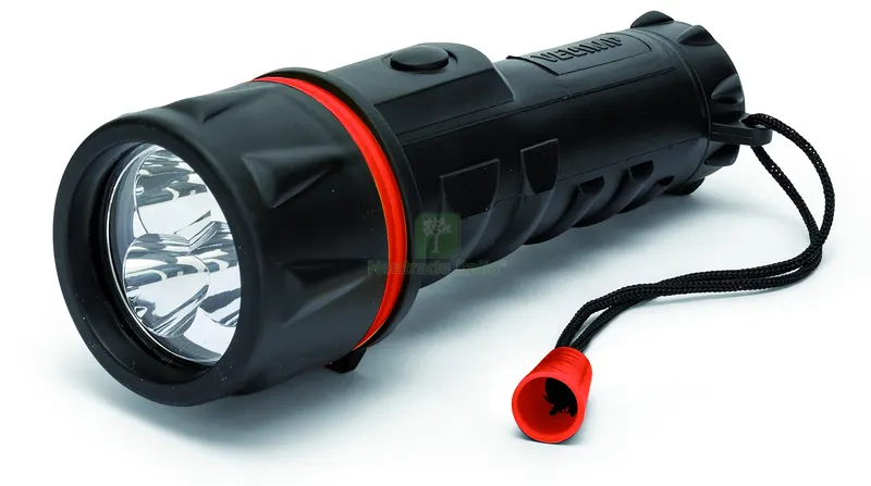 Torcia Rubber in Caucciu 3LED portata mt.30 — Illuminazione — rif. FERX.VIT58465 Torcia Rubber in Caucciu 3LED portata mt.30 — Illuminazione — rif. FERX.VIT58465