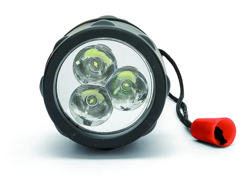 Torcia Rubber in Caucciu 3LED portata mt.30 — Illuminazione — rif. FERX.VIT58465 — foto 2 Torcia Rubber in Caucciu 3LED portata mt.30 — Illuminazione — rif. FERX.VIT58465 — foto 2
